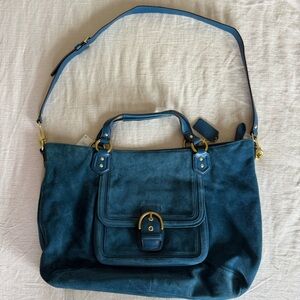 COPY - Coach Blue Suede Women's Bag